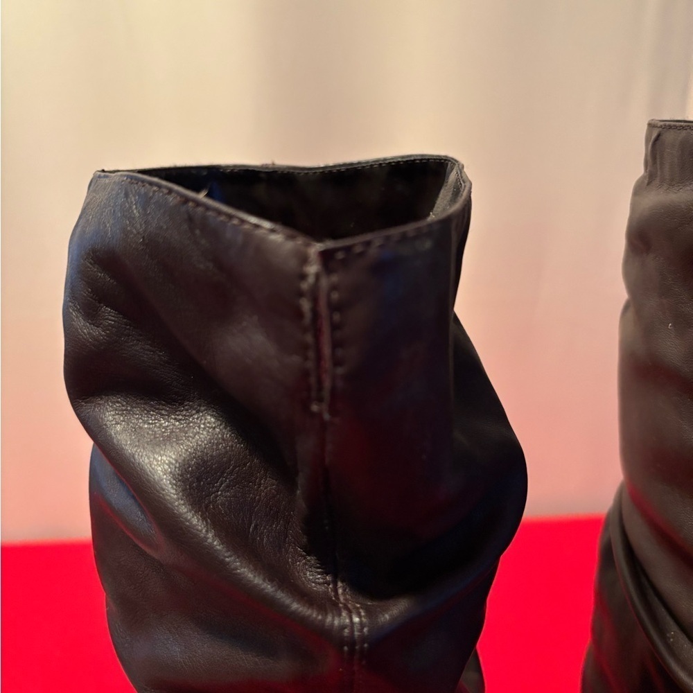 Scarlett Brown Over the Knee Boots - Picture 7 of 12